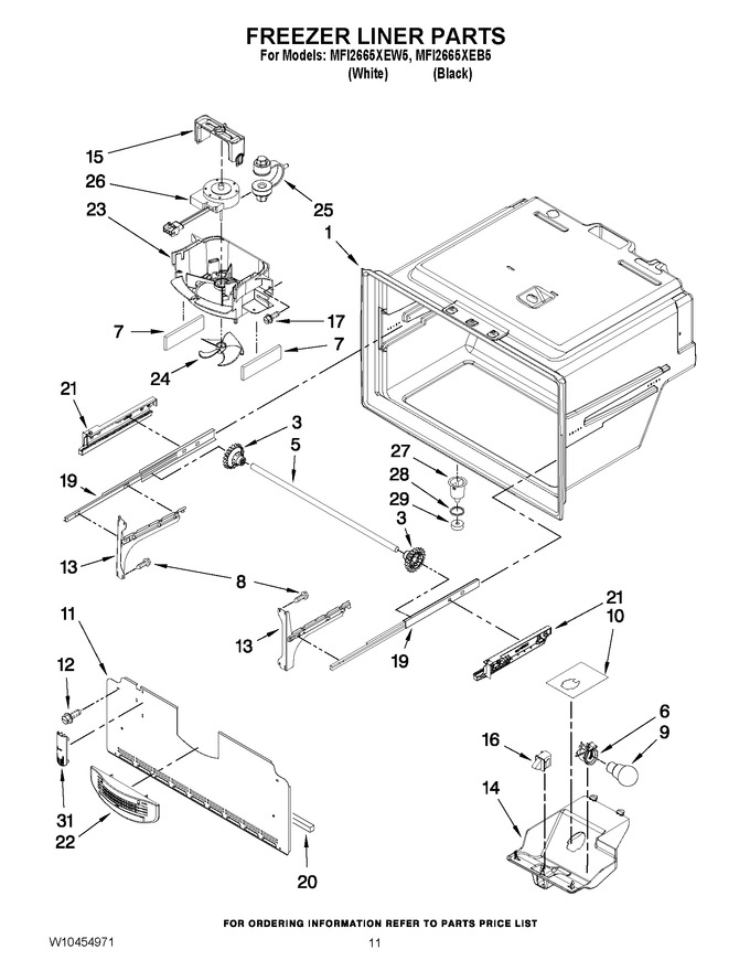 Diagram for MFI2665XEW5