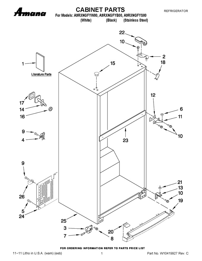 Diagram for A9RXNGFYB00