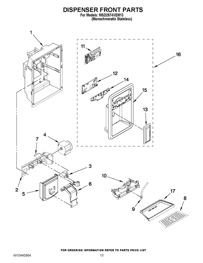 Diagram for MSD2574VEM13