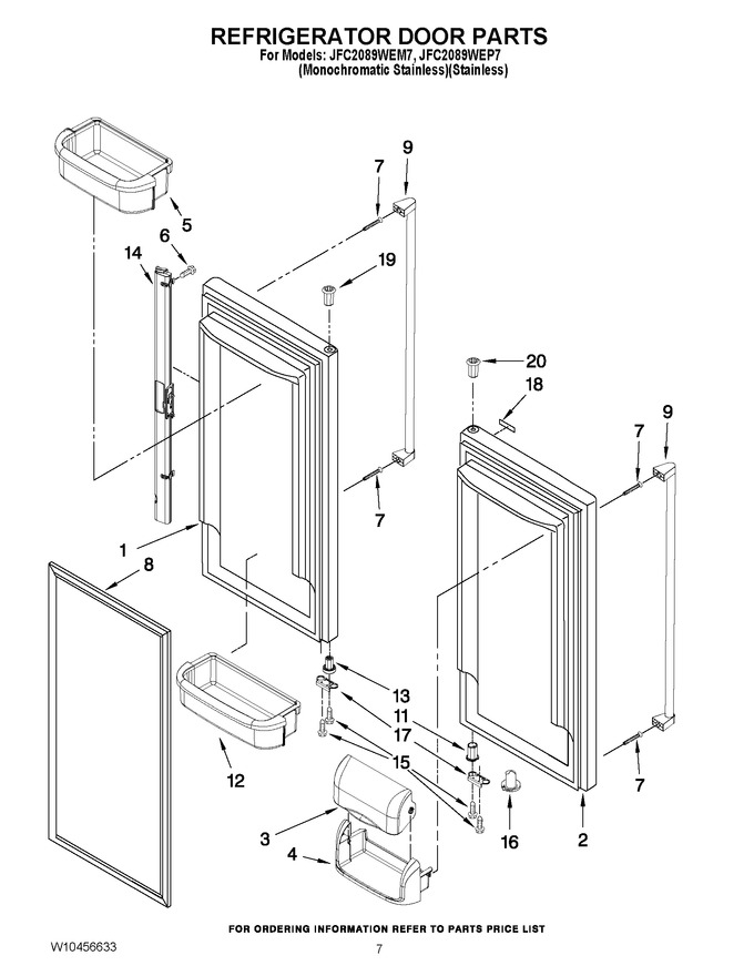 Diagram for JFC2089WEP7