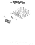 Diagram for 10 - Lower Rack Parts