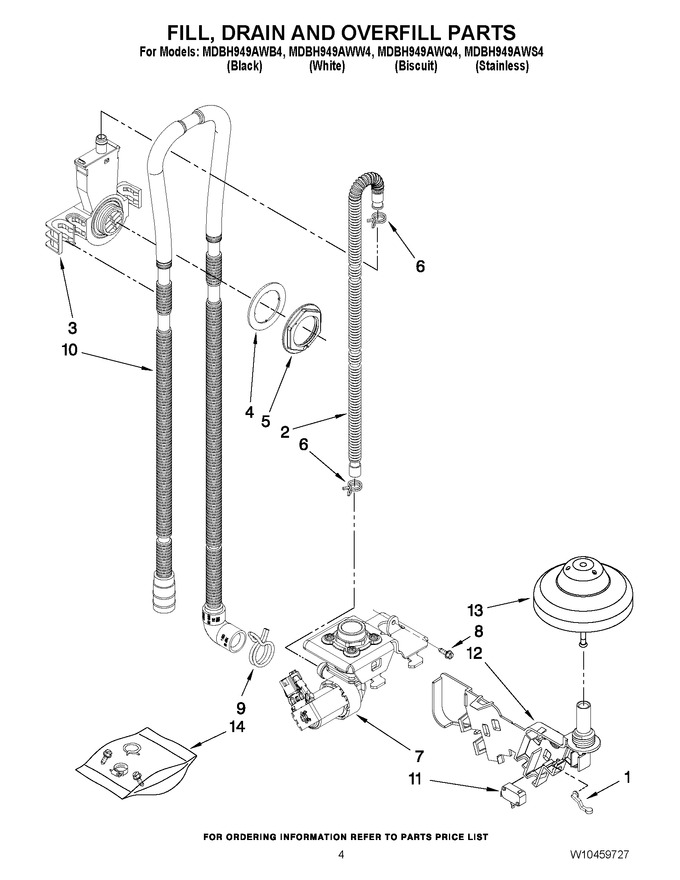 Diagram for MDBH949AWS4
