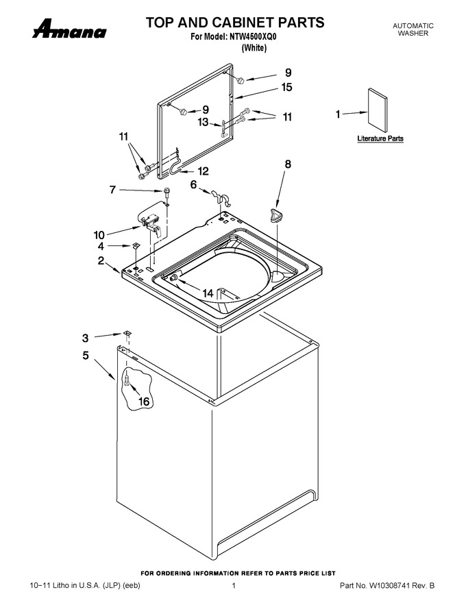 Diagram for NTW4500XQ0