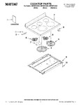 Diagram for 01 - Cooktop Parts