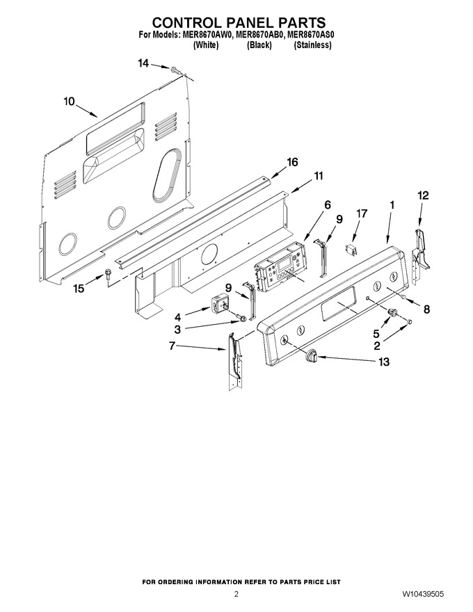 Diagram for MER8670AW0