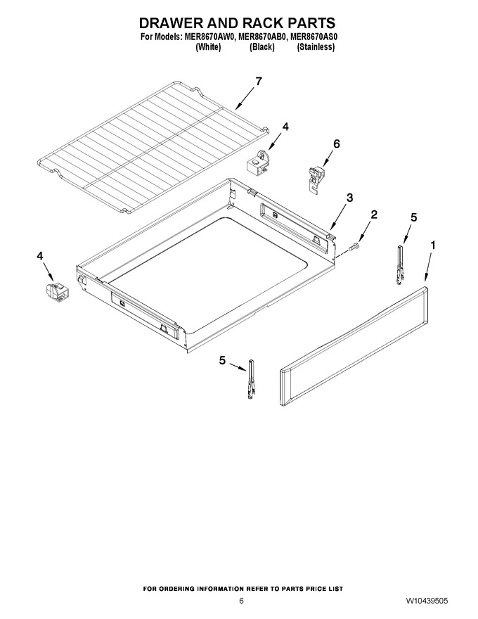 Diagram for MER8670AW0
