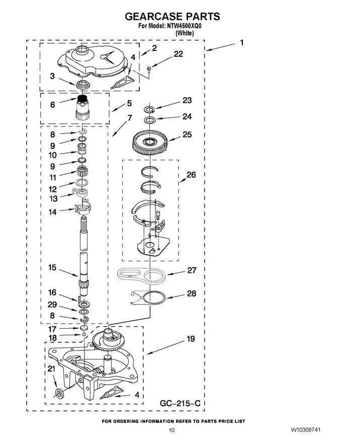 Diagram for NTW4500XQ0