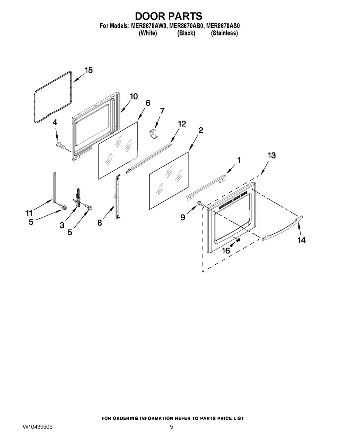 Diagram for MER8670AW0