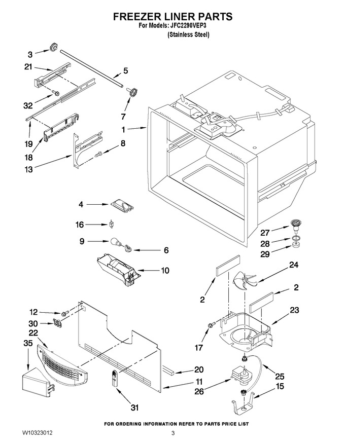 Diagram for JFC2290VEP3