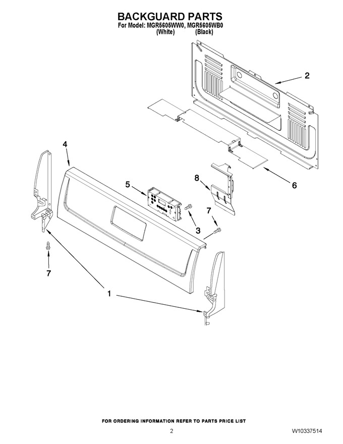 Diagram for MGR5605WW0