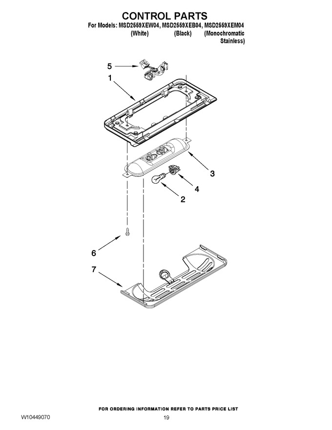 Diagram for MSD2559XEB04