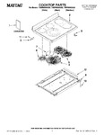 Diagram for 01 - Cooktop Parts