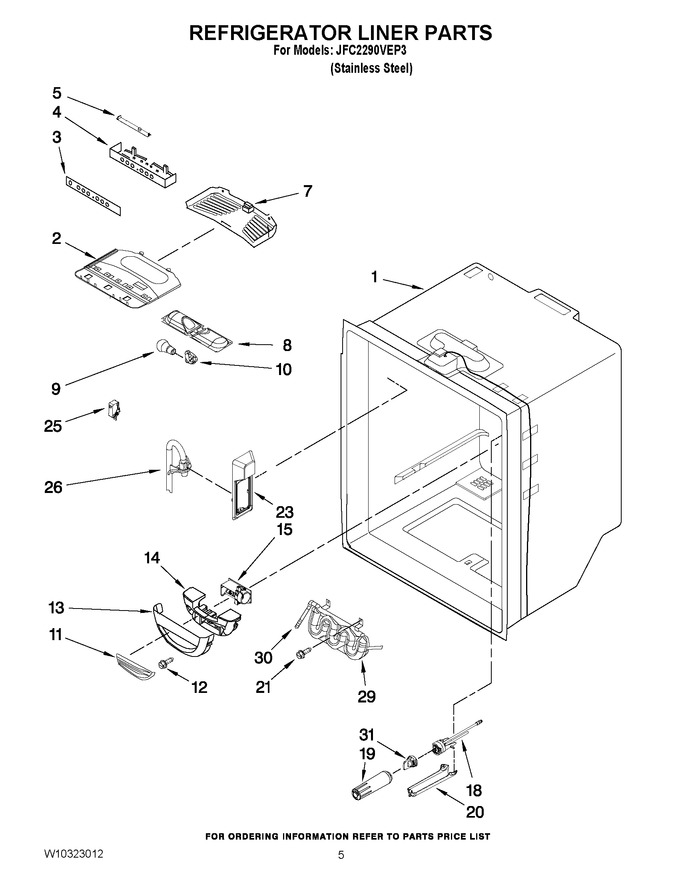 Diagram for JFC2290VEP3