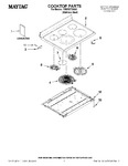 Diagram for 01 - Cooktop Parts