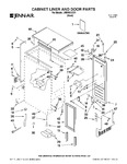 Diagram for 01 - Cabinet Liner And Door Parts