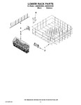 Diagram for 10 - Lower Rack Parts