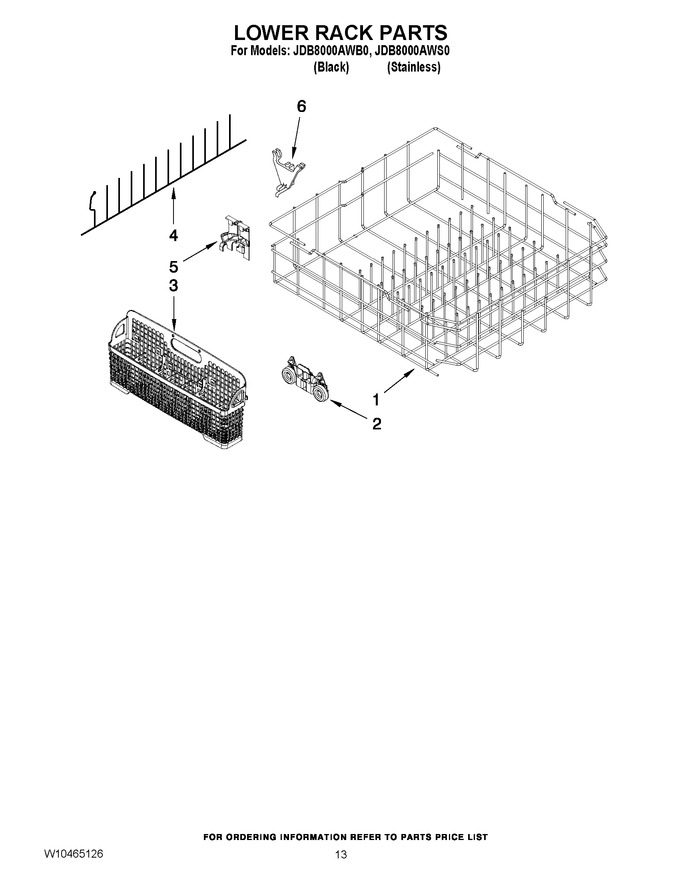 Diagram for JDB8000AWS0