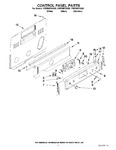 Diagram for 02 - Control Panel Parts
