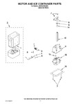 Diagram for 09 - Motor And Ice Container Parts