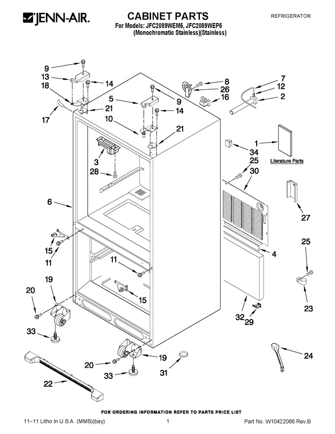 Diagram for JFC2089WEM5
