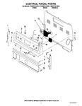 Diagram for 02 - Control Panel Parts