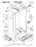 Diagram for 01 - Cabinet Parts