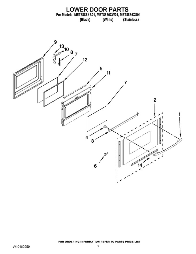 Diagram for MET8885XW01