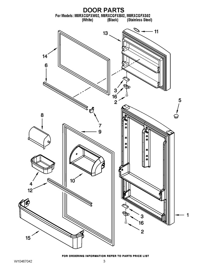 Diagram for M8RXCGFXB02