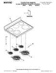 Diagram for 01 - Cooktop Parts