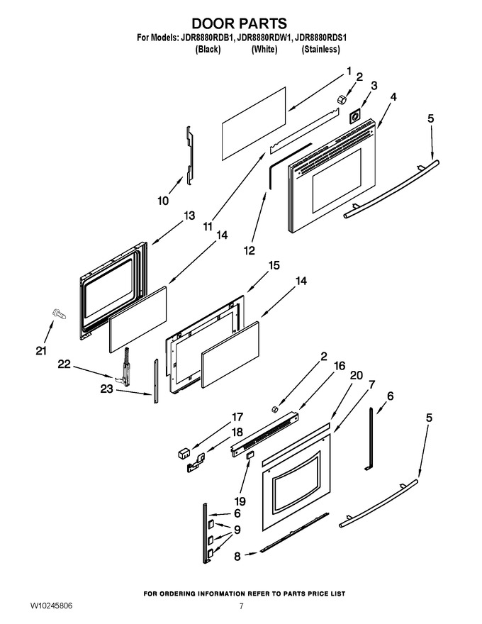 Diagram for JDR8880RDS1