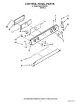 Diagram for 02 - Control Panel Parts
