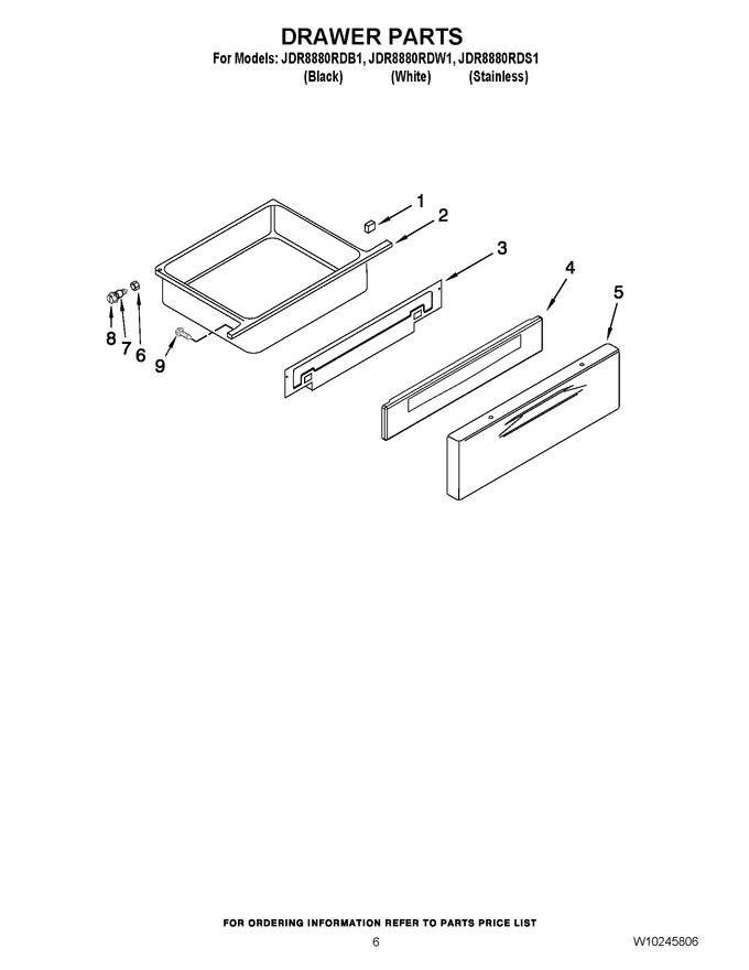 Diagram for JDR8880RDS1