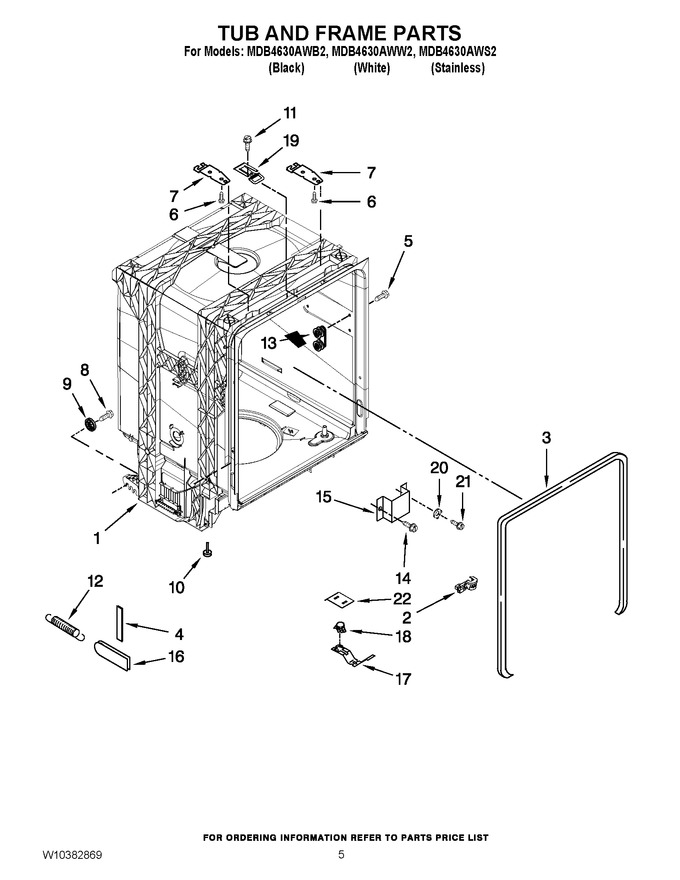 Diagram for MDB4630AWB2