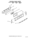 Diagram for 02 - Control Panel Parts