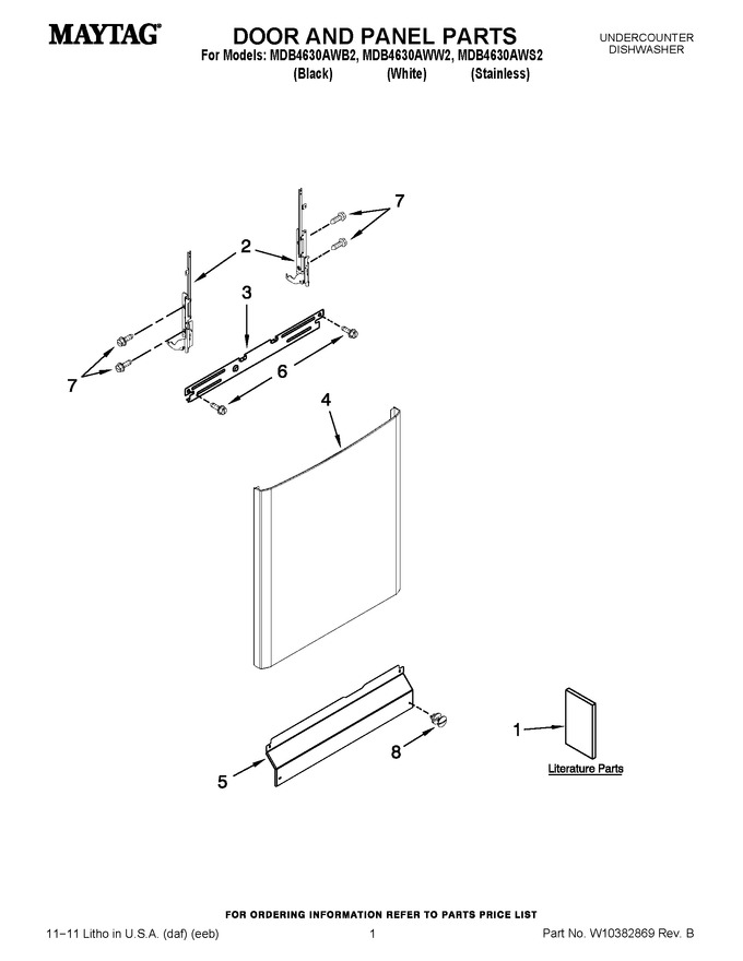 Diagram for MDB4630AWB2