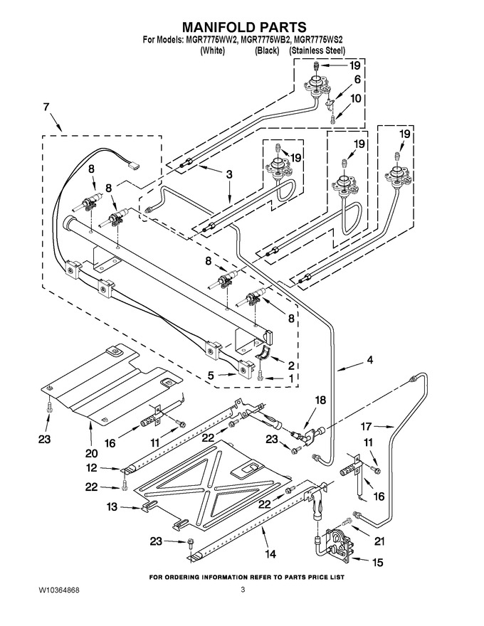 Diagram for MGR7775WB2