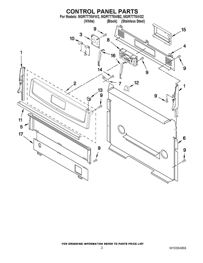 Diagram for MGR7775WB2