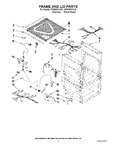 Diagram for 05 - Frame And Lid Parts