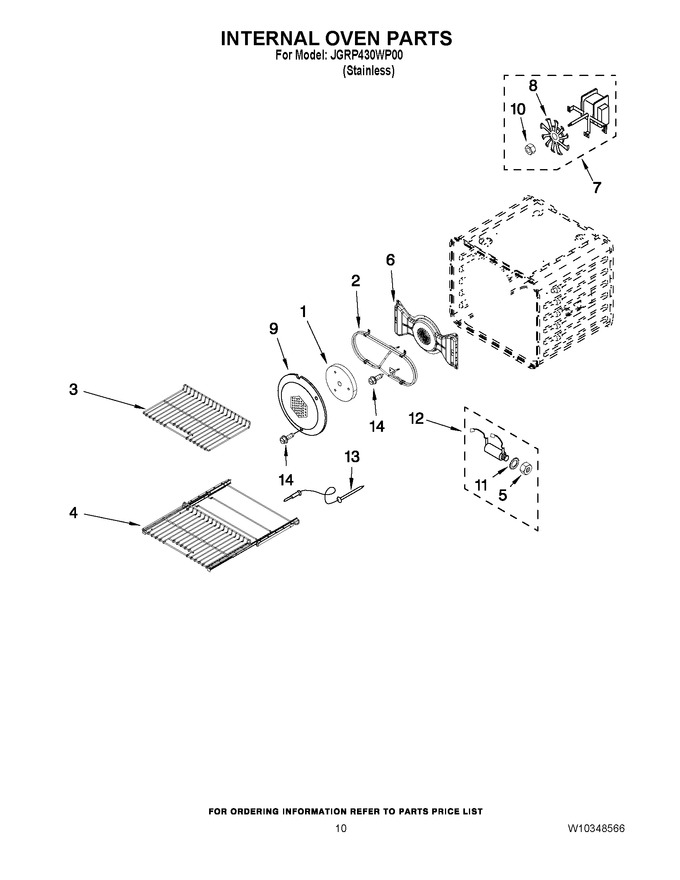 Diagram for JGRP430WP00
