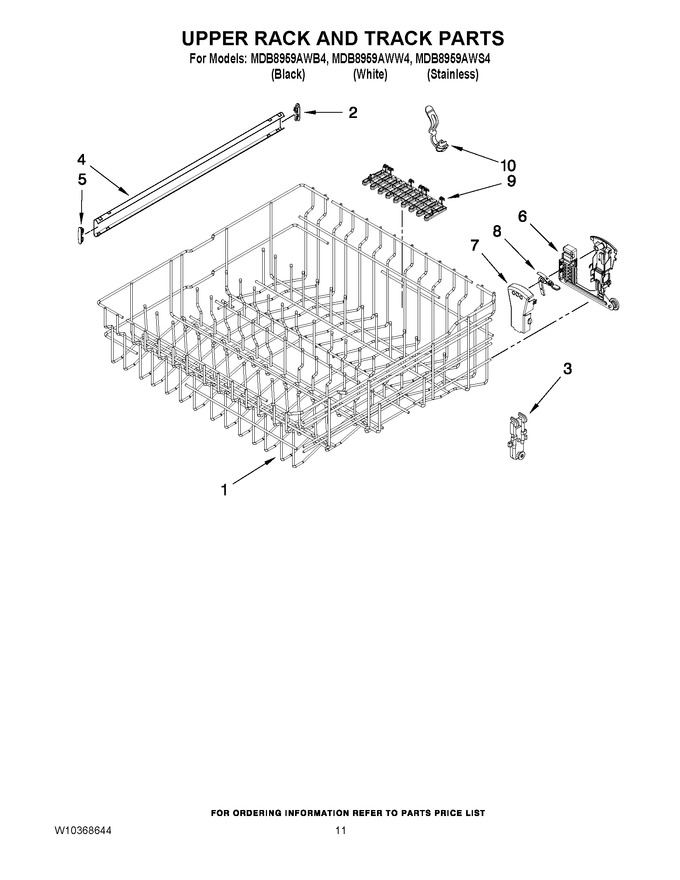 Diagram for MDB8959AWS4