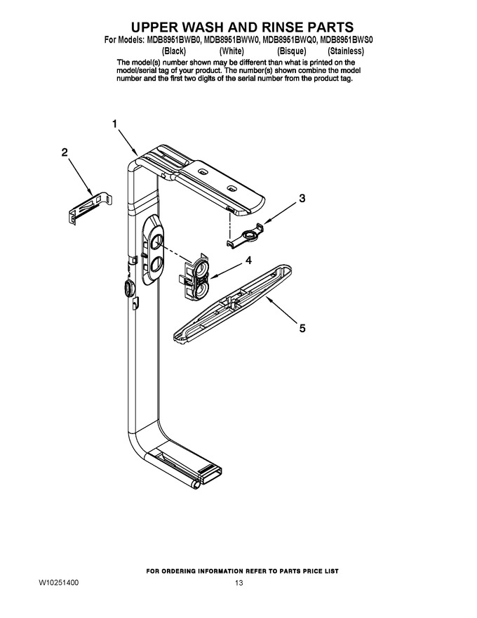 Diagram for MDB8951BWS0