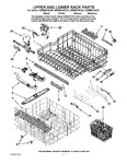 Diagram for 09 - Upper And Lower Rack Parts