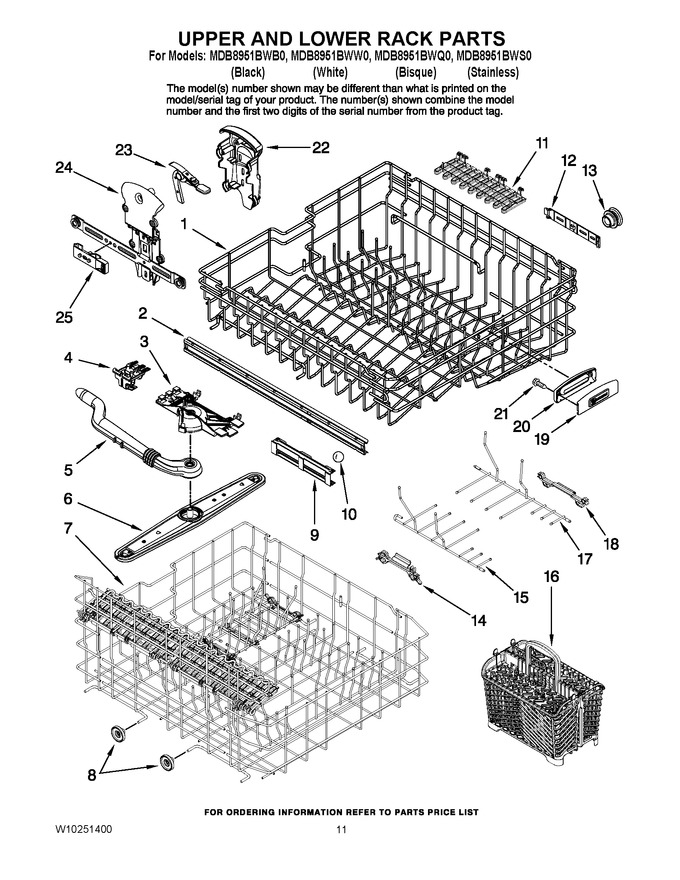 Diagram for MDB8951BWS0