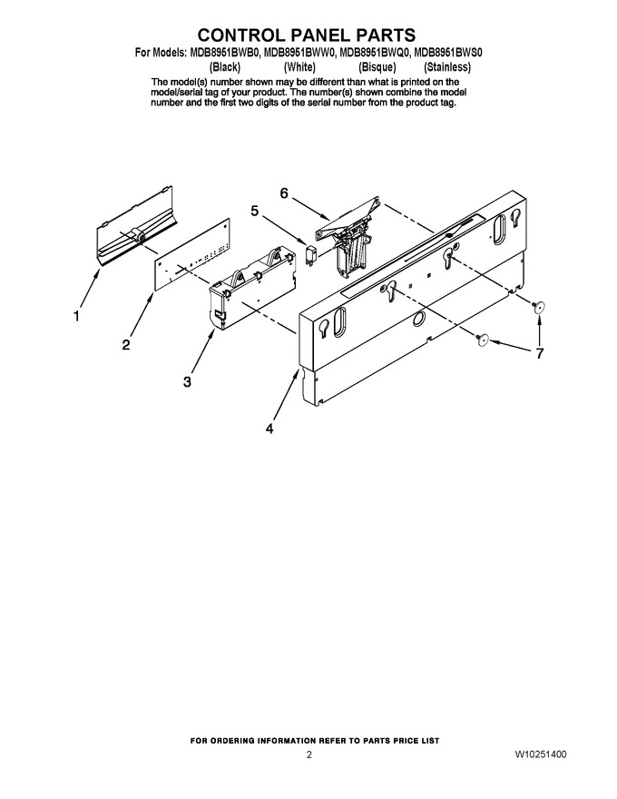 Diagram for MDB8951BWQ0