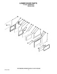Diagram for 06 - Lower Door Parts