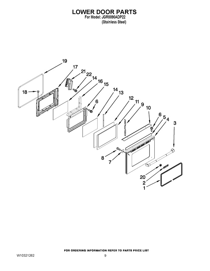 Diagram for JGR8890ADP22