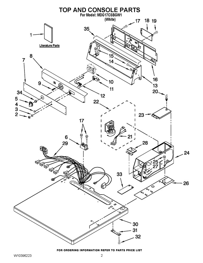 Diagram for MDG17CSBGW1