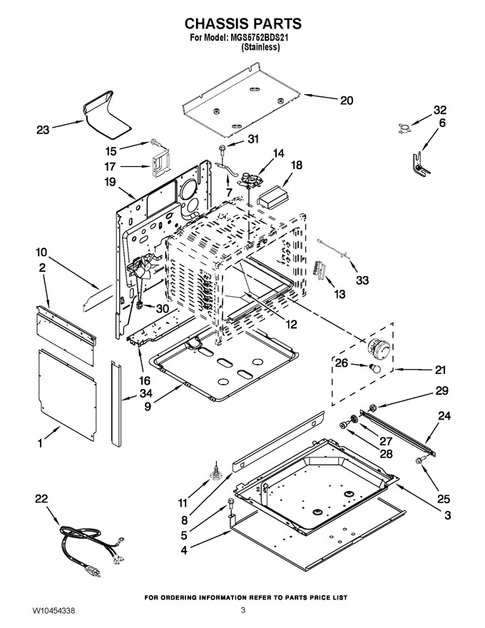 Diagram for MGS5752BDS21