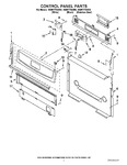 Diagram for 02 - Control Panel Parts