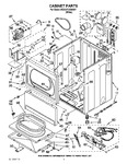 Diagram for 02 - Cabinet Parts